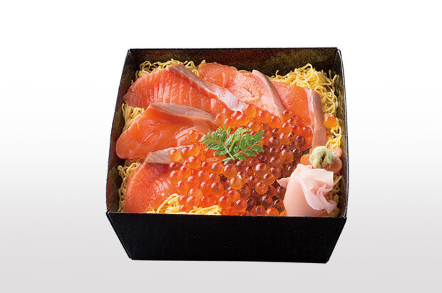 サーモンといくらの親子重（1人前）