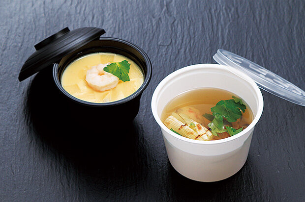 茶碗蒸し＋お吸いものセット