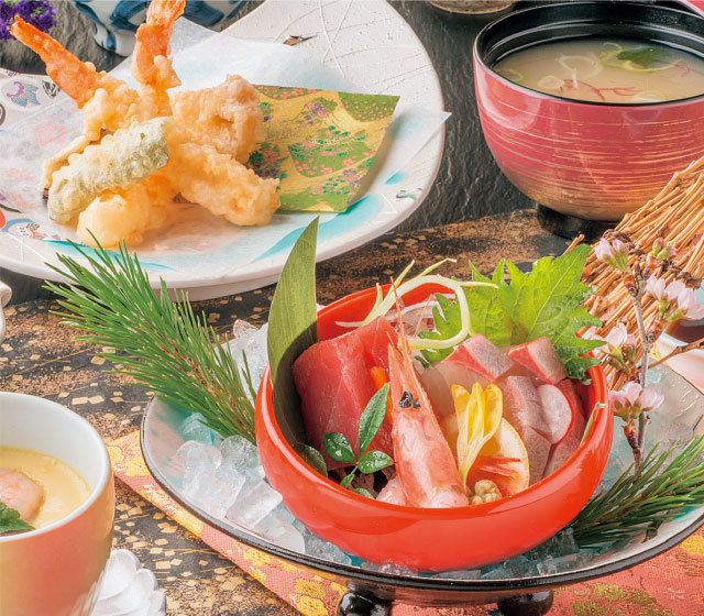 刺身・天ぷら膳